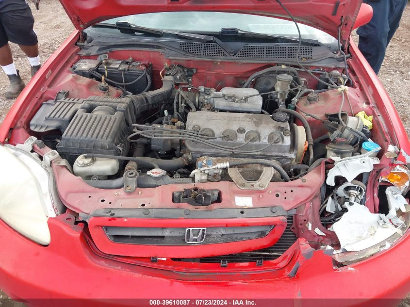 1998 Honda Civic Ex VIN: 1HGEJ8240WL042808 Lot: 39610087