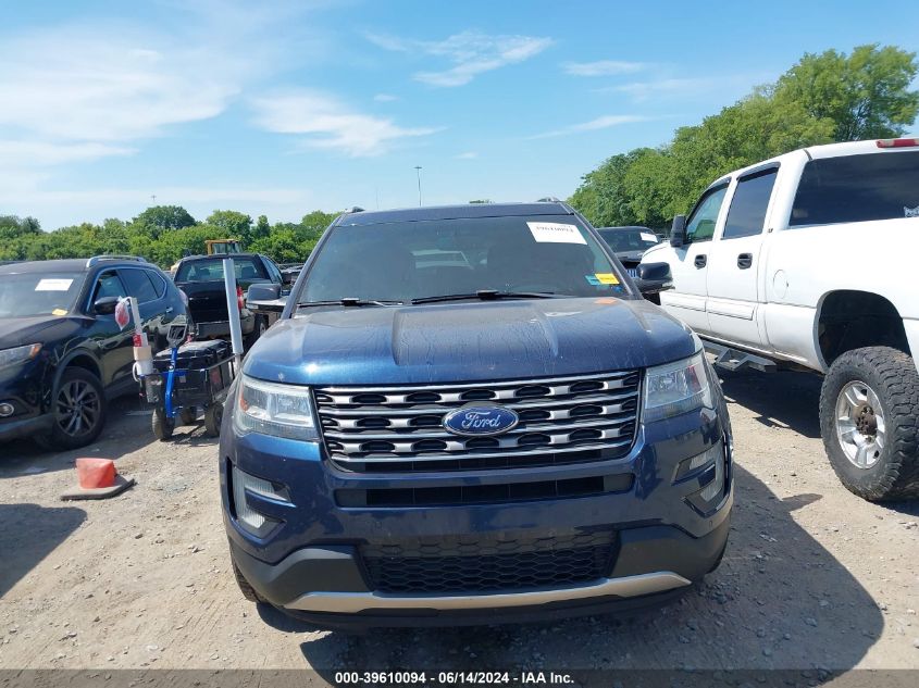 2016 Ford Explorer Xlt VIN: 1FM5K8D85GGC20178 Lot: 39610094