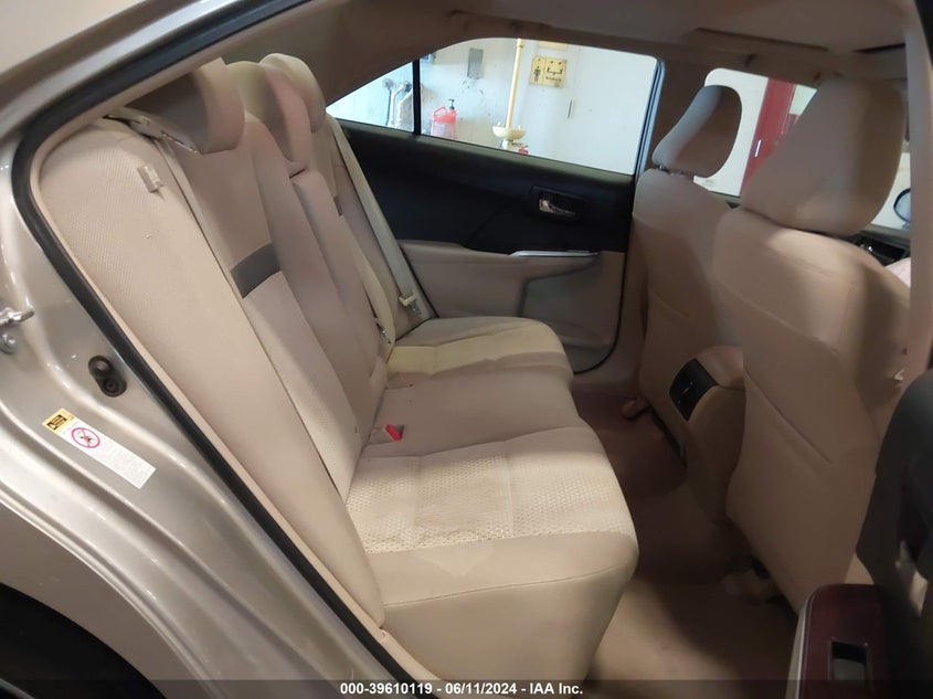 2014 Toyota Camry Xle VIN: 4T4BF1FK7ER371924 Lot: 39610119