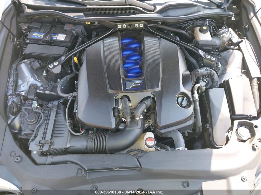 2015 Lexus Rc F VIN: JTHHP5BC0F5001419 Lot: 39610138