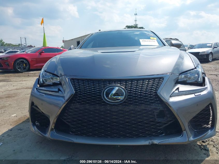 2015 Lexus Rc F VIN: JTHHP5BC0F5001419 Lot: 39610138