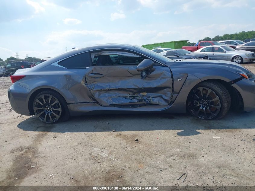 2015 Lexus Rc F VIN: JTHHP5BC0F5001419 Lot: 39610138