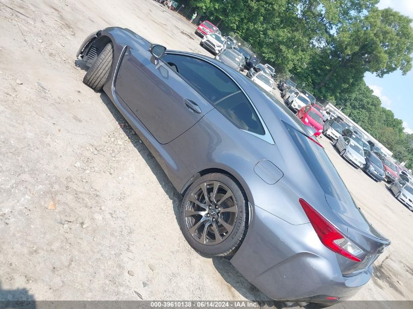 2015 Lexus Rc F VIN: JTHHP5BC0F5001419 Lot: 39610138