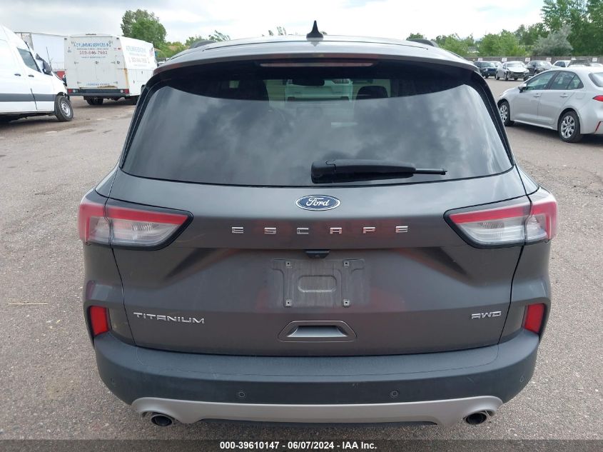 2021 Ford Escape Titanium VIN: 1FMCU9J91MUA54288 Lot: 39610147