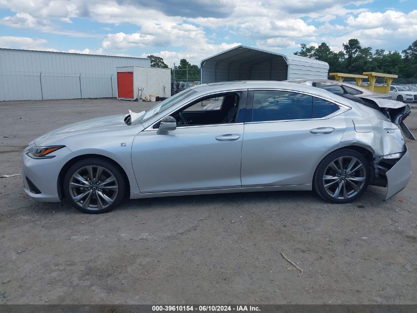 2019 Lexus Es 350 F Sport VIN: 58ABZ1B12KU003265 Lot: 39610154