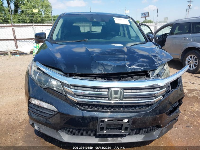 2016 Honda Pilot Ex-L VIN: 5FNYF6H6XGB011581 Lot: 39610159