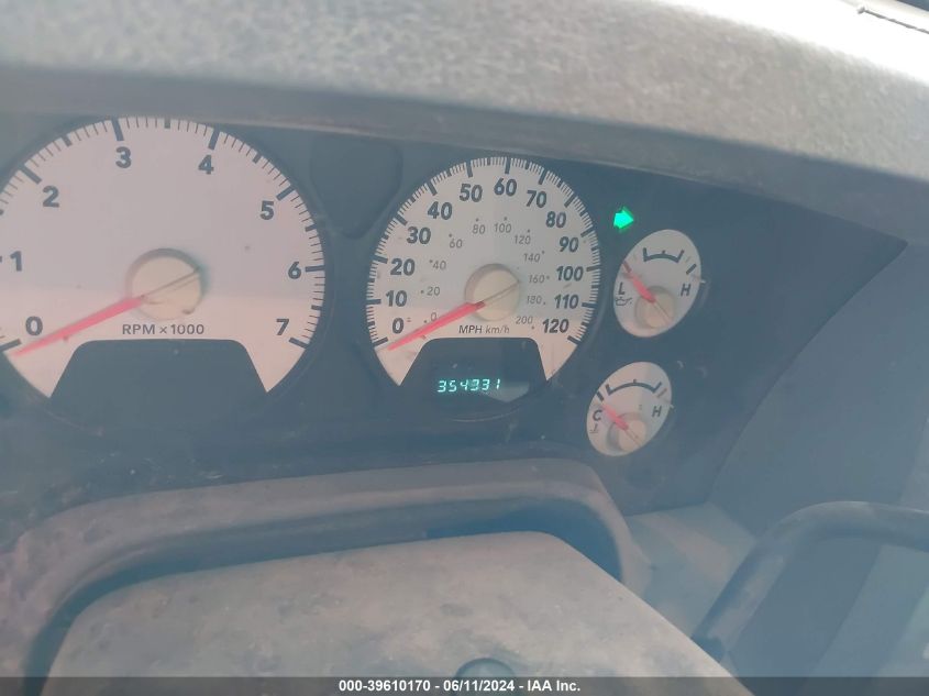 2006 Dodge Ram 1500 Slt VIN: 1D7HA18N66S610090 Lot: 39610170