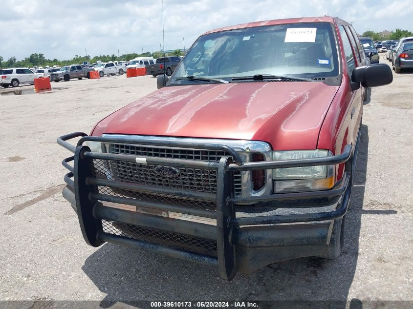 2003 Ford Excursion Xlt VIN: 1FMNU40L63EA15925 Lot: 39610173