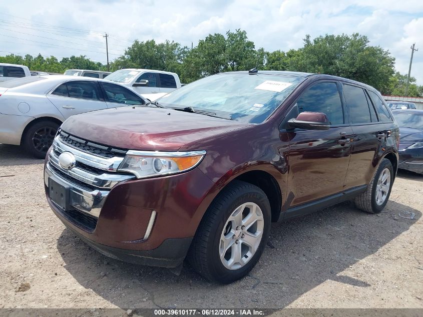 2012 Ford Edge Sel VIN: 2FMDK3JCXCBA49243 Lot: 39610177