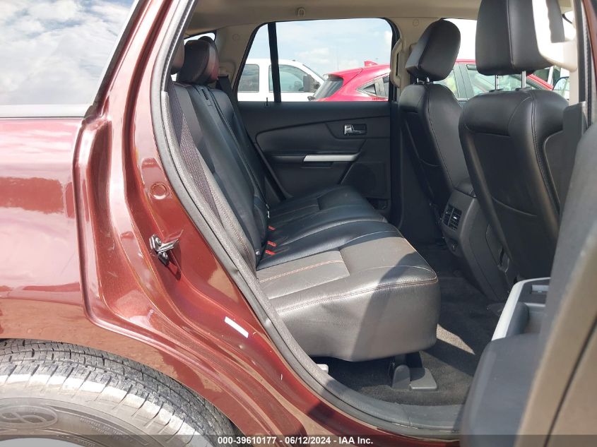 2012 Ford Edge Sel VIN: 2FMDK3JCXCBA49243 Lot: 39610177