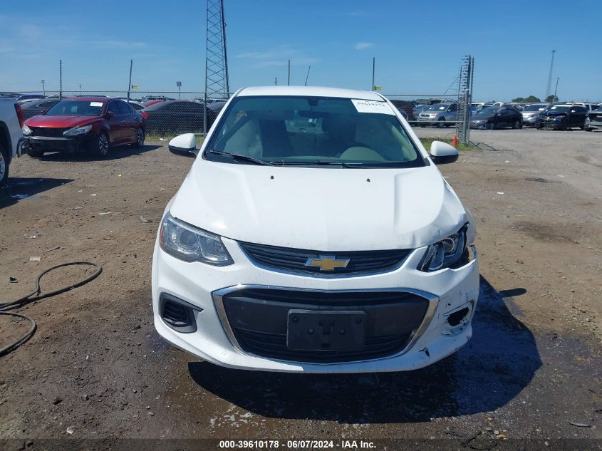 2017 Chevrolet Sonic Ls Auto VIN: 1G1JB5SH4H4148941 Lot: 39610178