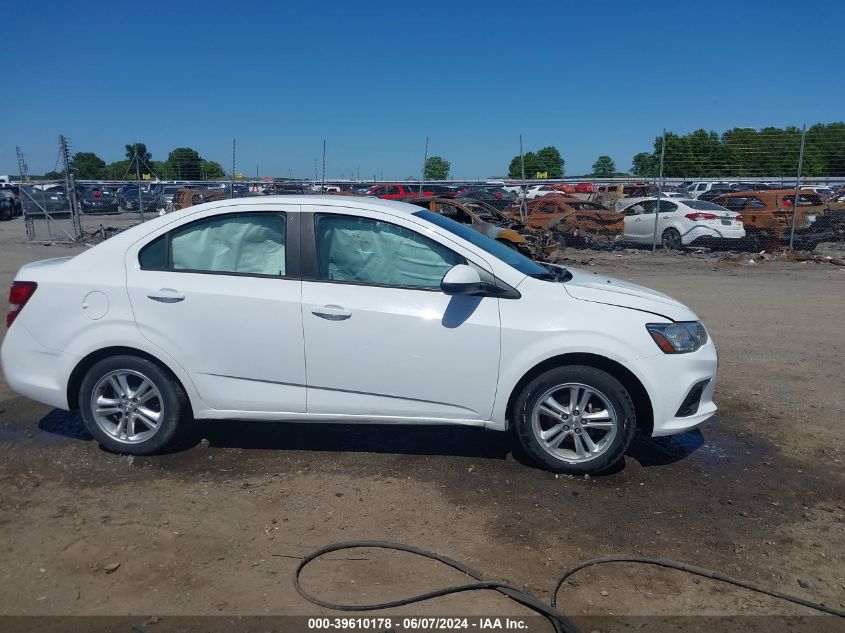 2017 Chevrolet Sonic Ls Auto VIN: 1G1JB5SH4H4148941 Lot: 39610178