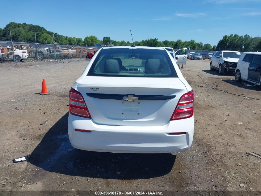 2017 Chevrolet Sonic Ls Auto VIN: 1G1JB5SH4H4148941 Lot: 39610178