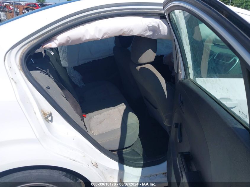 2017 Chevrolet Sonic Ls Auto VIN: 1G1JB5SH4H4148941 Lot: 39610178