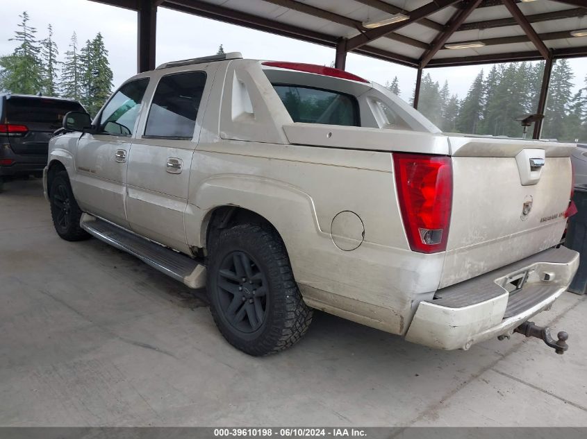 2003 Cadillac Escalade Ext Standard VIN: 3GYEK63N63G342623 Lot: 39610198