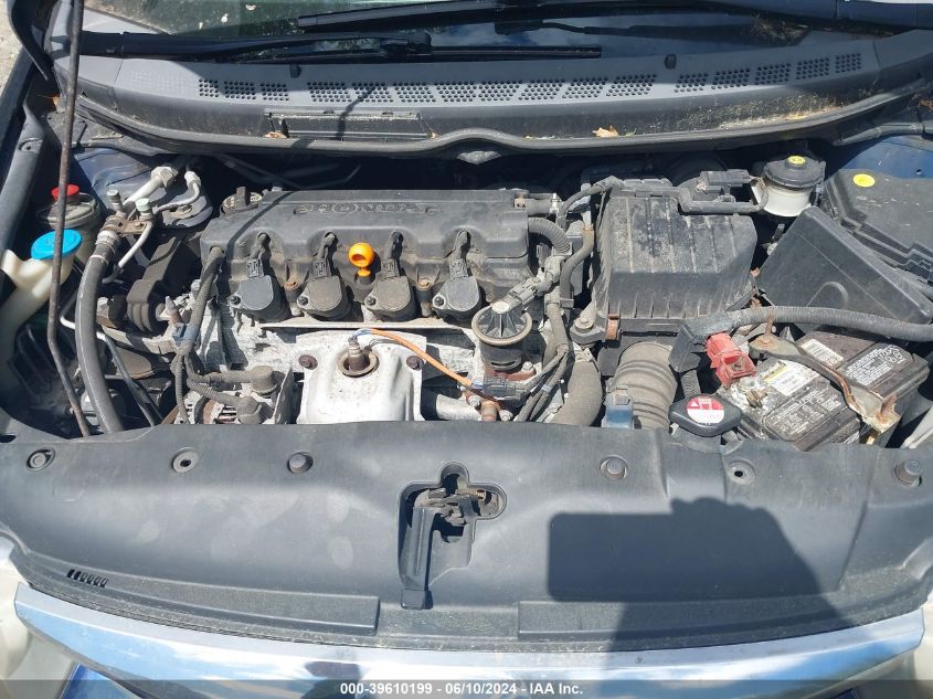 2009 Honda Civic Lx VIN: 2HGFA16529H533381 Lot: 39610199