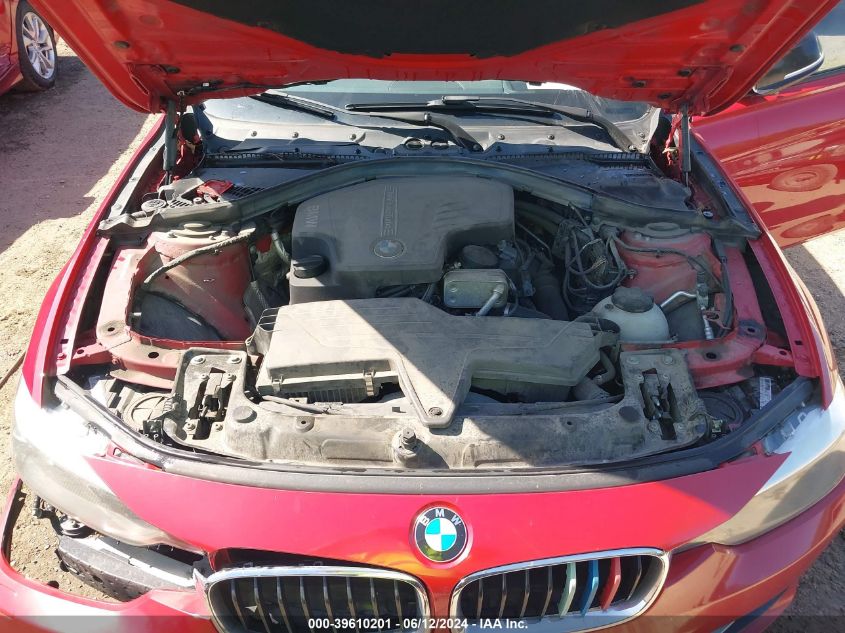 2012 BMW 328I VIN: WBA3A5C54CF340636 Lot: 39610201