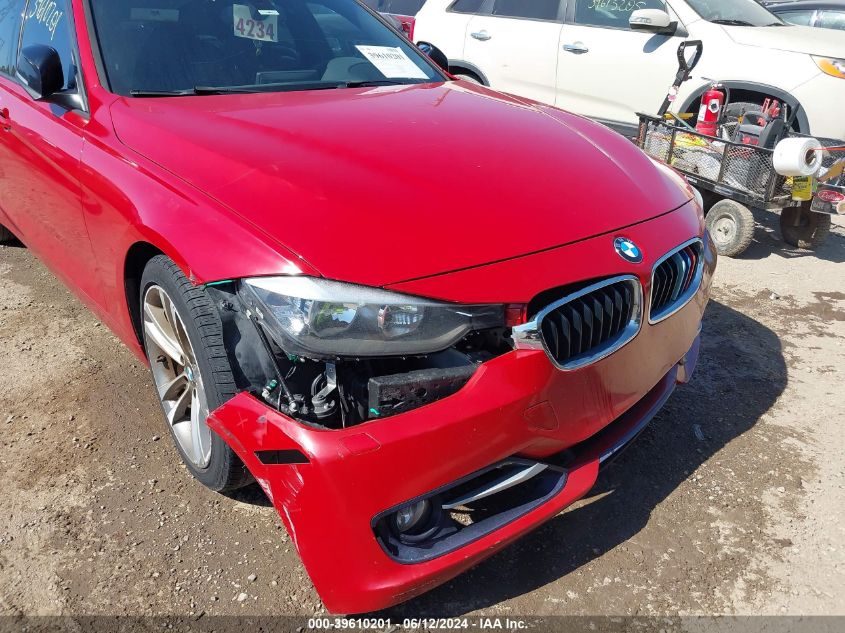 2012 BMW 328I VIN: WBA3A5C54CF340636 Lot: 39610201