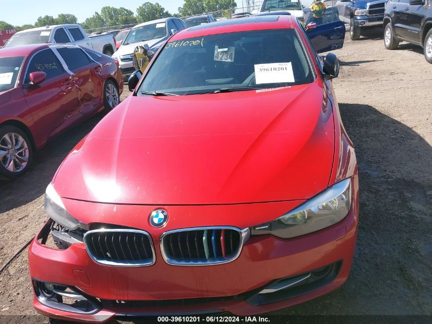 2012 BMW 328I VIN: WBA3A5C54CF340636 Lot: 39610201