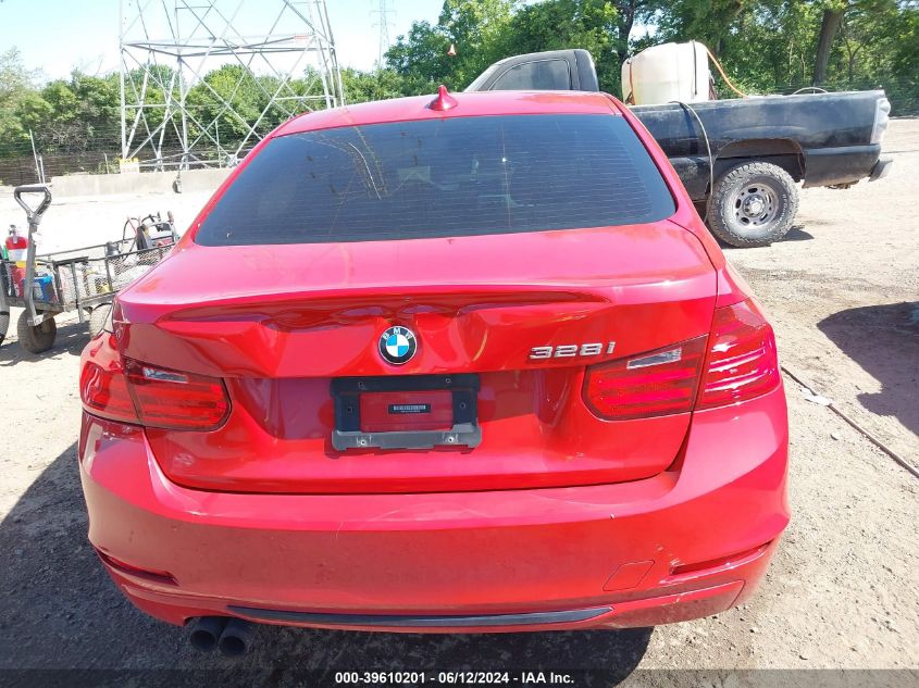 2012 BMW 328I VIN: WBA3A5C54CF340636 Lot: 39610201