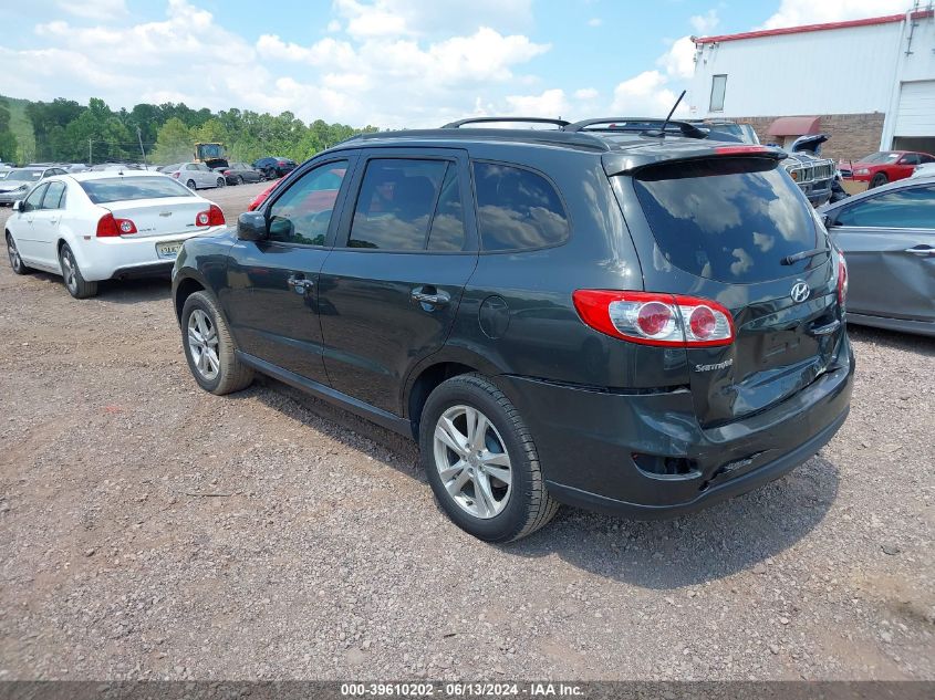 2012 Hyundai Santa Fe Limited V6 VIN: 5XYZK4AG0CG128841 Lot: 39610202