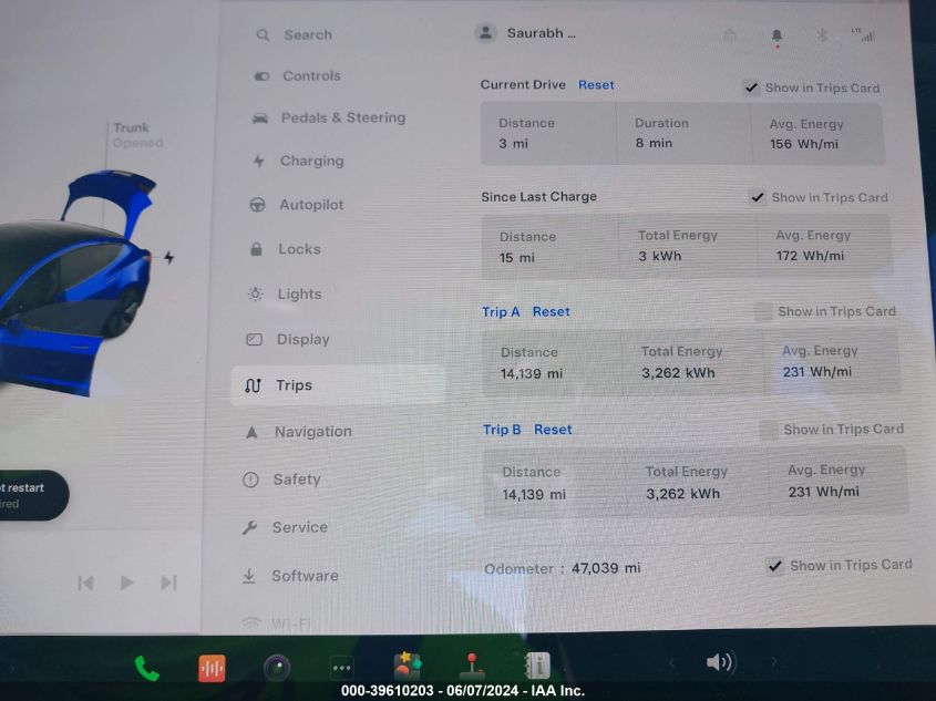 2020 Tesla Model 3 Standard Range Plus Rear-Wheel Drive/Standard Range Rear-Wheel Drive VIN: 5YJ3E1EA5LF613369 Lot: 39610203