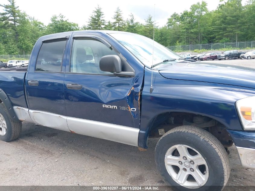 2006 Dodge Ram 1500 Slt/Trx4 Off Road/Sport VIN: 1D7HU18N36J221176 Lot: 39610207