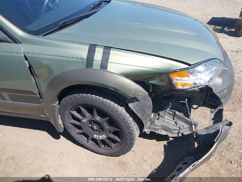 2006 Subaru Outback 2.5I VIN: 4S4BP61C967333857 Lot: 39610212