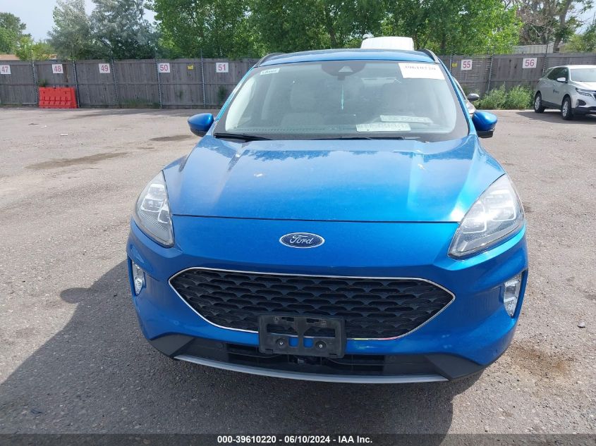 2021 Ford Escape Titanium VIN: 1FMCU9J91MUA70815 Lot: 39610220