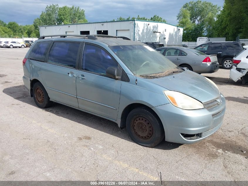 2005 Toyota Sienna Ce VIN: 5TDZA23C95S284450 Lot: 39610228