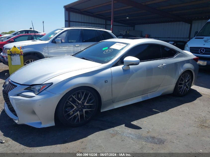 2015 Lexus Rc 350 VIN: JTHHE5BC6F5010647 Lot: 39610236