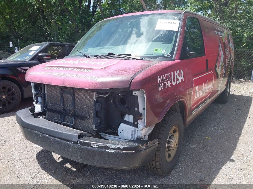 2017 Chevrolet Express 2500 Work Van VIN: 1GCWGBFF5H1114871 Lot: 39610238