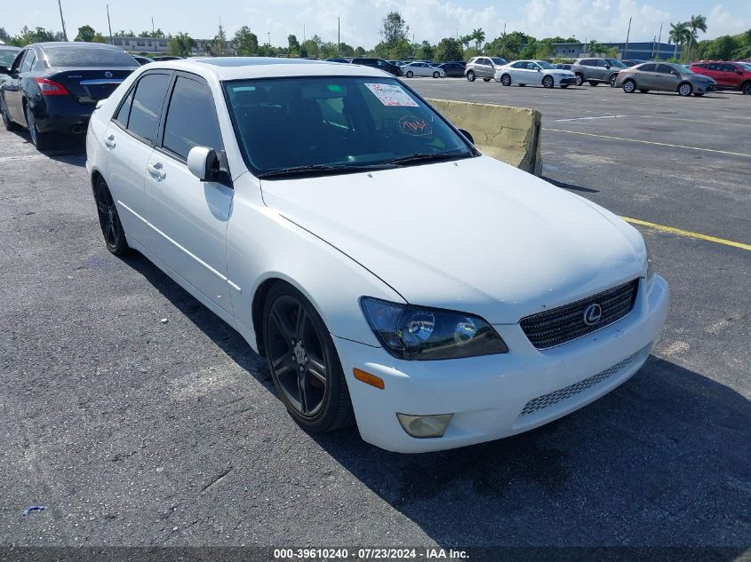 2001 Lexus Is 300 VIN: JTHBD182910011068 Lot: 39610240