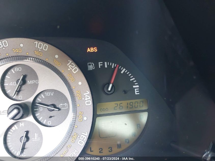 2001 Lexus Is 300 VIN: JTHBD182910011068 Lot: 39610240