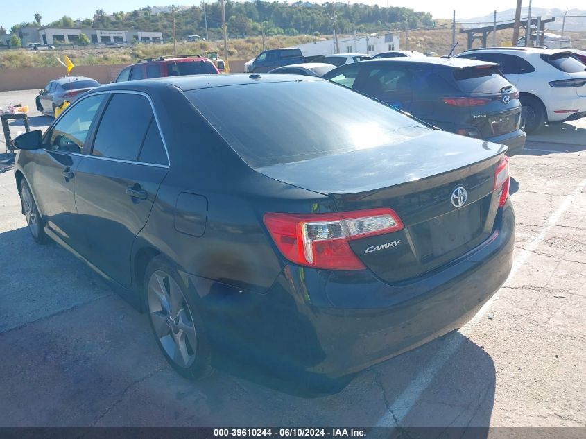 2012 Toyota Camry Se Limited Edition VIN: 4T1BF1FKXCU180683 Lot: 39610244