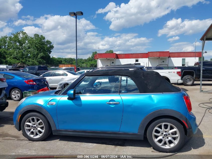 2017 Mini Convertible Cooper S VIN: WMWWG9C37H3C82292 Lot: 39610246