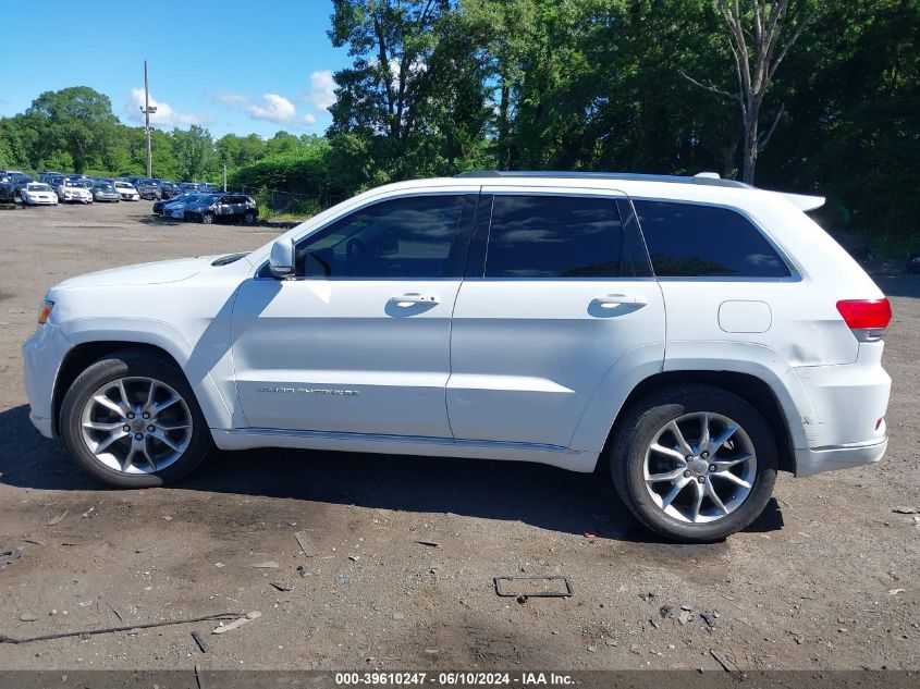 2016 Jeep Grand Cherokee Summit VIN: 1C4RJFJG7GC319732 Lot: 39610247