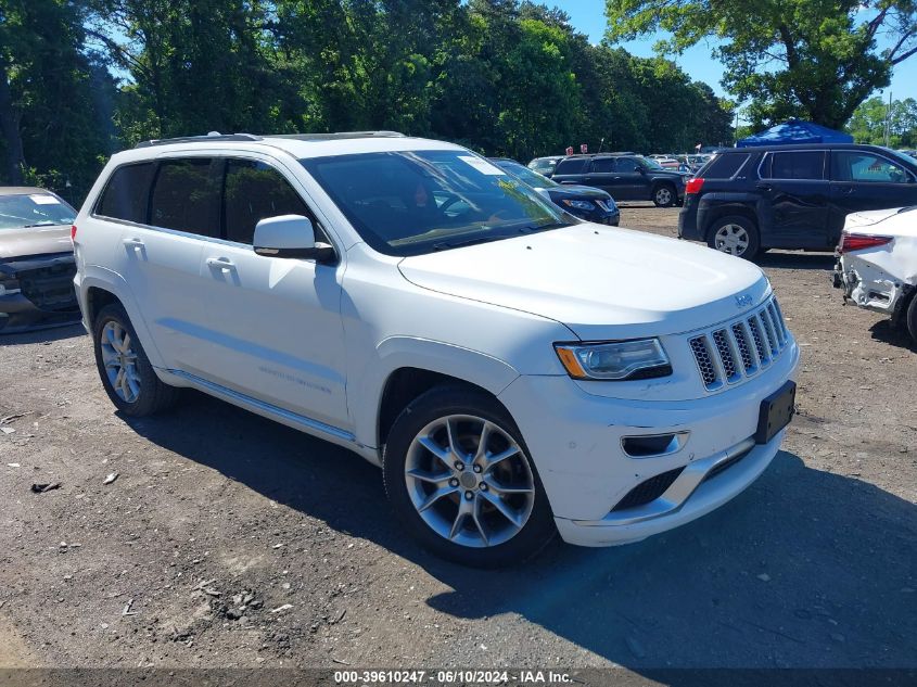 2016 Jeep Grand Cherokee Summit VIN: 1C4RJFJG7GC319732 Lot: 39610247