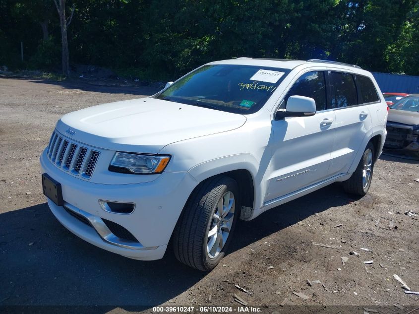 2016 Jeep Grand Cherokee Summit VIN: 1C4RJFJG7GC319732 Lot: 39610247