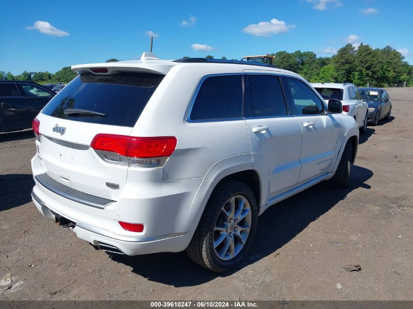 2016 Jeep Grand Cherokee Summit VIN: 1C4RJFJG7GC319732 Lot: 39610247