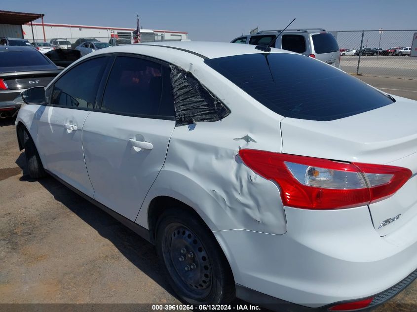 2012 Ford Focus Se VIN: 1FAHP3F28CL207799 Lot: 39610264