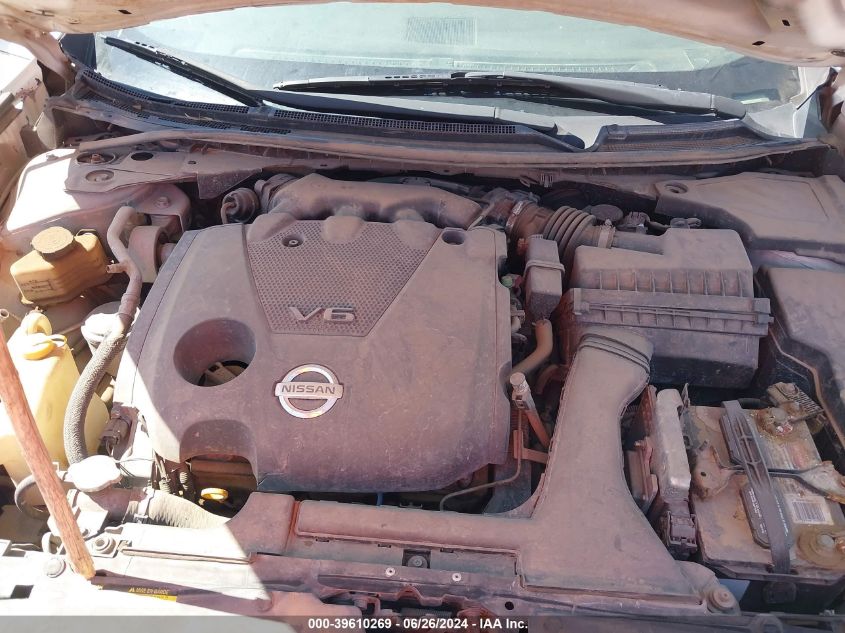 2012 Nissan Maxima 3.5 Sv VIN: 1N4AA5AP7CC824192 Lot: 39610269