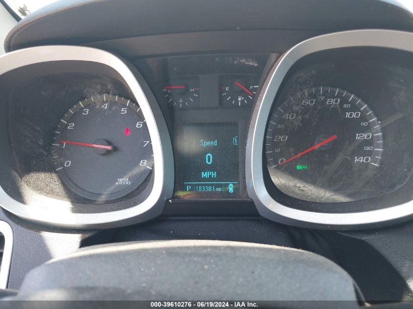 2012 Chevrolet Equinox Ltz VIN: 2GNALFEK5C6125104 Lot: 39610276