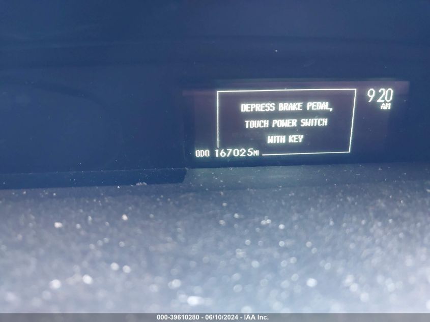 2011 Toyota Prius Three VIN: JTDKN3DU6B1380824 Lot: 39610280