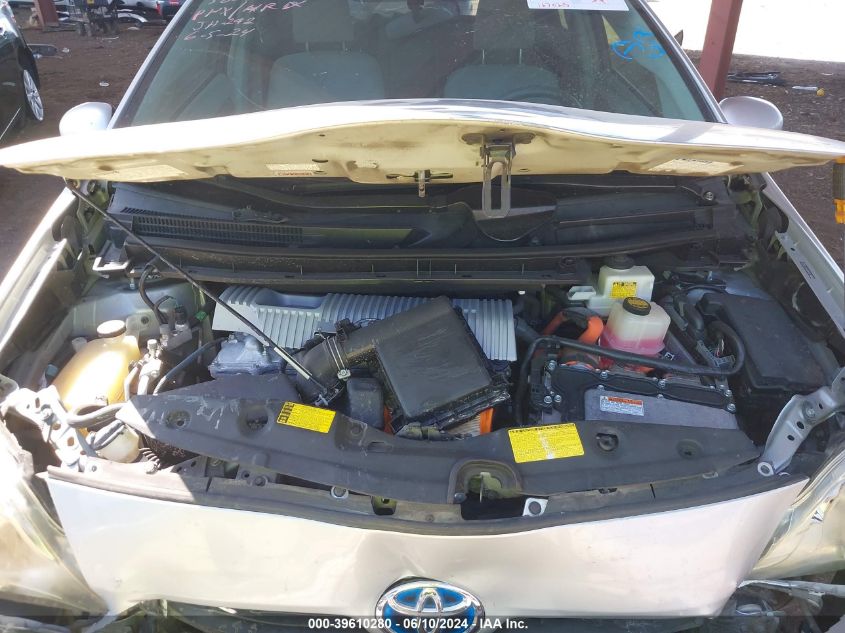 2011 Toyota Prius Three VIN: JTDKN3DU6B1380824 Lot: 39610280