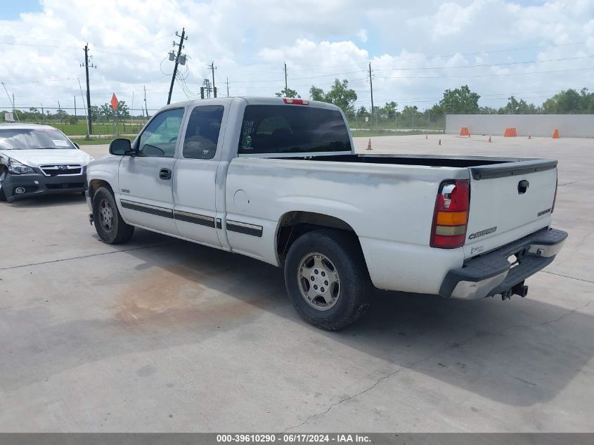 2002 Chevrolet Silverado 1500 Ls VIN: 2GCEC19T621186487 Lot: 39610290