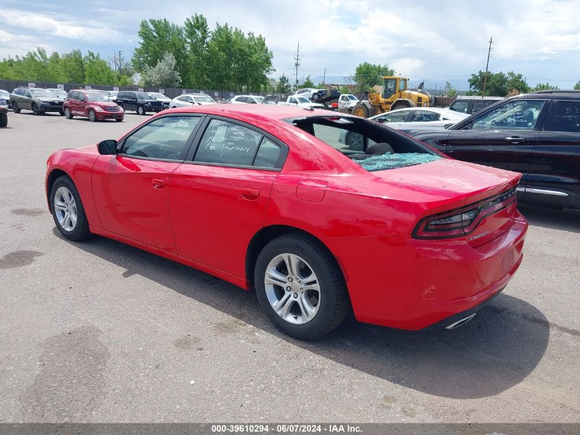 2022 Dodge Charger Sxt Rwd VIN: 2C3CDXBG1NH207802 Lot: 39610294