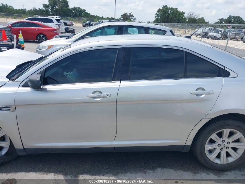 2012 Ford Taurus Se VIN: 1FAHP2DW0CG108385 Lot: 39610297