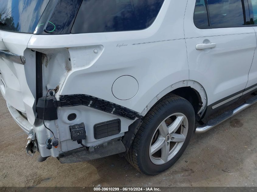 2019 Ford Explorer Xlt VIN: 1FM5K7D82KGA49666 Lot: 39610299