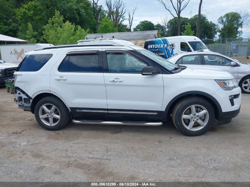 2019 Ford Explorer Xlt VIN: 1FM5K7D82KGA49666 Lot: 39610299